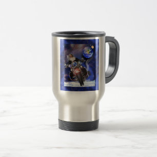 Space Galaxy Travel Mug Harley Davidson