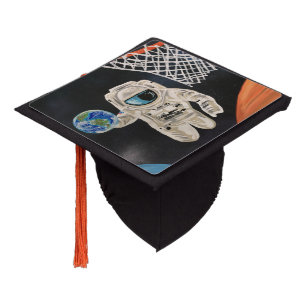 Space Games Graduation Cap Topper