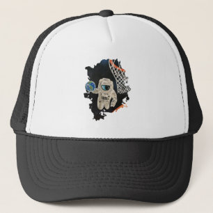 Space Games Trucker Hat