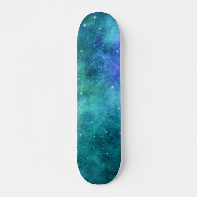 Space Gift, Boys Girls & Kids, Space, Star Lover Skateboard (Front)