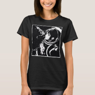 Space girl anime T-Shirt
