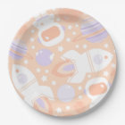 Space Girls Party Plates
