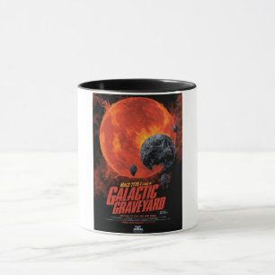 Space Graveyard Skull Halloween Galaxy of Horrors Mug