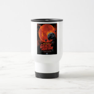 Space Graveyard Skull Halloween Galaxy of Horrors Travel Mug