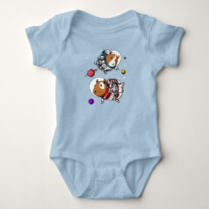 Space Guinea Pigs Astronauts Cosmic Cavy Pet Baby Bodysuit
