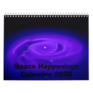 Space Happenings Calender 2008 Calendar