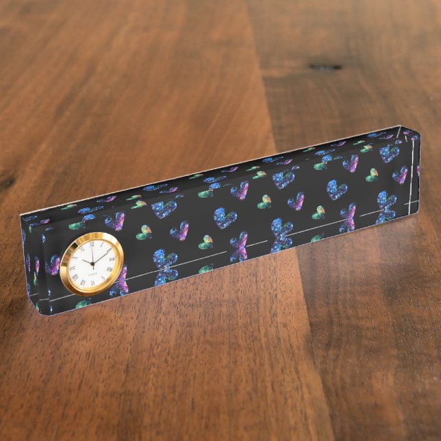 Space Hearts Nameplate (Side)
