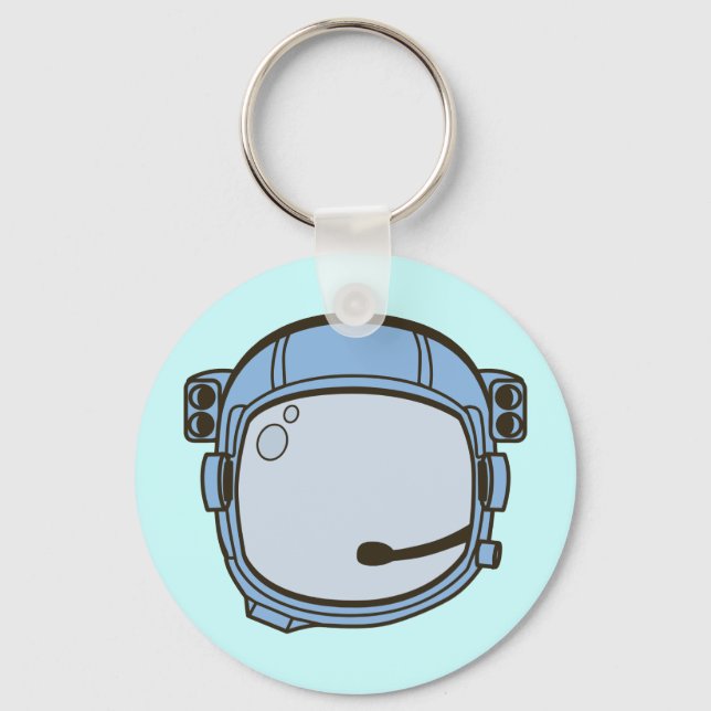 Space Helmet Keychain (Front)