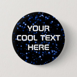 "Space Hike" Template 2 Inch Round Button