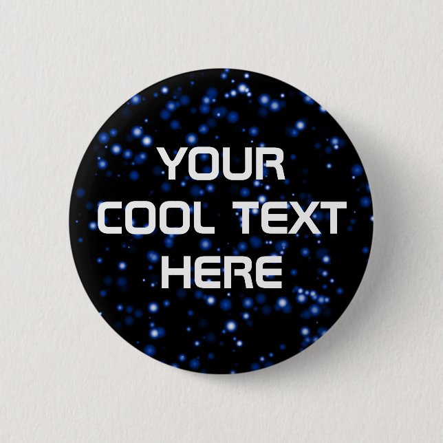 "Space Hike" Template 2 Inch Round Button (Front)