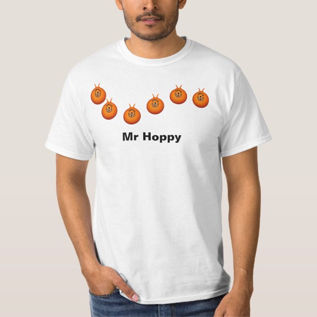 Space Hopper T-shirt White (Front)