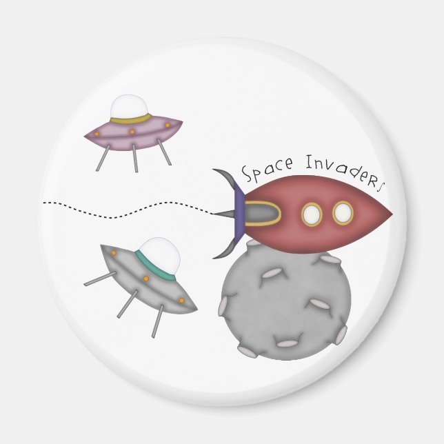 Space Invaders! Magnet (Front)