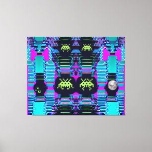 Space Invasion from the Tariff Kings Canvas Print