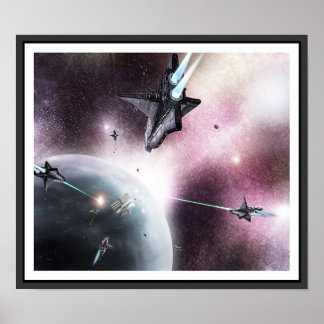 space invasion poster