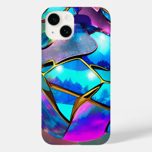 Space Iridescent Globe Case-Mate iPhone 14 Case