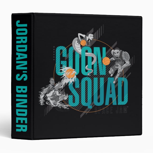 SPACE JAM: A NEW LEGACY™ | GOON SQUAD™ Dribble Binder (Front/Spine)