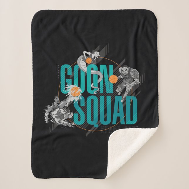 SPACE JAM: A NEW LEGACY™ | GOON SQUAD™ Dribble Sherpa Blanket (Front)