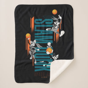 SPACE JAM: A NEW LEGACY™   Slam Dunk Sherpa Blanket
