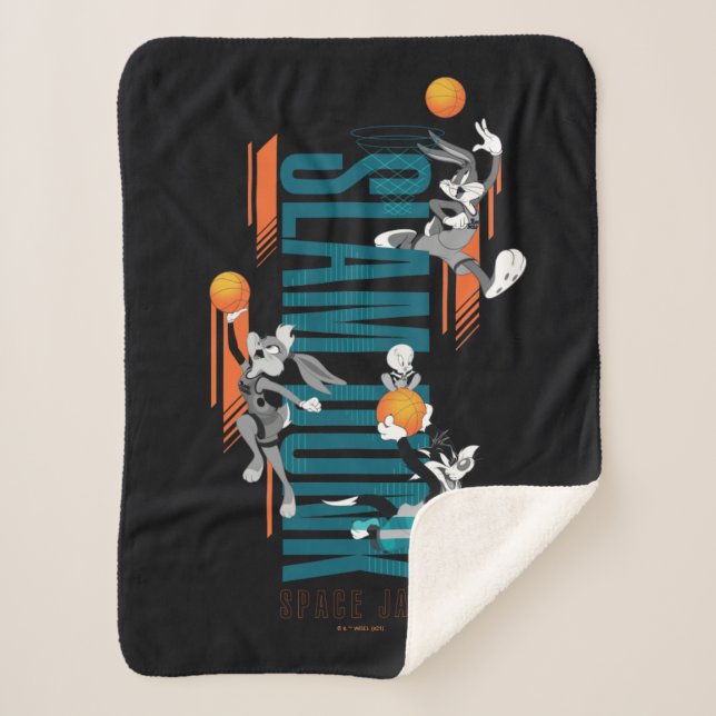 SPACE JAM: A NEW LEGACY™ | Slam Dunk Sherpa Blanket (Front)
