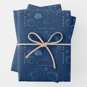 SPACE JAM: A NEW LEGACY™   TUNE SQUAD™ Pattern Wrapping Paper Sheet