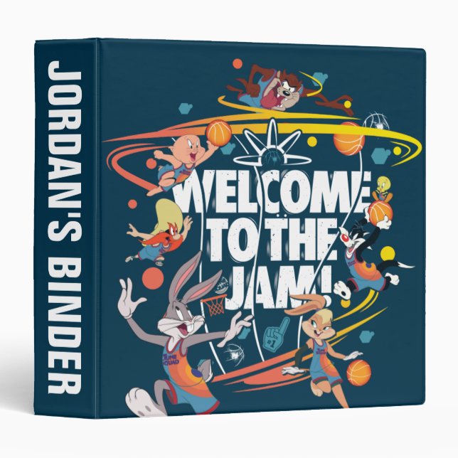 SPACE JAM: A NEW LEGACY™ | Welcome to the Jam Binder (Front/Spine)