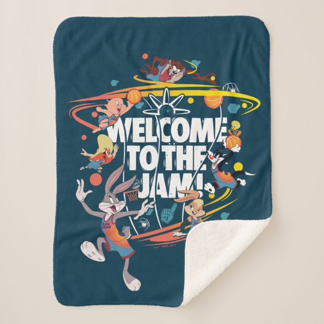 SPACE JAM: A NEW LEGACY™ | Welcome to the Jam Sherpa Blanket (Front)