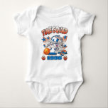SPACE JAM™ BUGS BUNNY™ #1 Basketball Graphic Baby Bodysuit<br><div class="desc">Show your team spirit with this SPACE JAM™ BUGS BUNNY™ basketball dribble graphic! Wear on a graphic tee,  tote bag,  or poster for your wall! Shop this design on even more custom Zazzle gifts!</div>