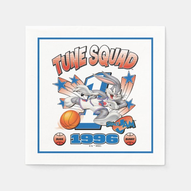 SPACE JAM™ BUGS BUNNY™ #1 Basketball Graphic Napkin (Front)