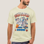 SPACE JAM™ BUGS BUNNY™ #1 Basketball Graphic T-Shirt<br><div class="desc">Show your team spirit with this SPACE JAM™ BUGS BUNNY™ basketball dribble graphic! Wear on a graphic tee,  tote bag,  or poster for your wall! Shop this design on even more custom Zazzle gifts!</div>