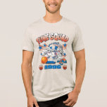 SPACE JAM™ BUGS BUNNY™ #1 Basketball Graphic Tri-Blend Shirt<br><div class="desc">Show your team spirit with this SPACE JAM™ BUGS BUNNY™ basketball dribble graphic! Wear on a graphic tee,  tote bag,  or poster for your wall! Shop this design on even more custom Zazzle gifts!</div>