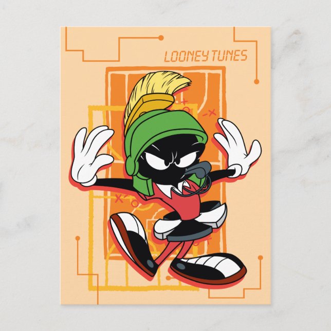 SPACE JAM™ Referee MARVIN THE MARTIAN™ Invitation Postcard (Front)