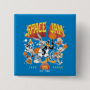 SPACE JAM™ TUNE SQUAD™ 1996 Graphic 2 Inch Square Button