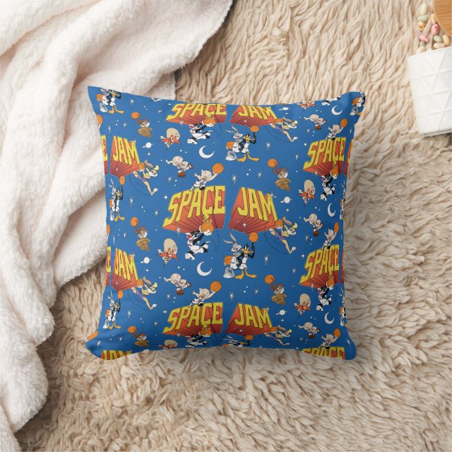 SPACE JAM™ TUNE SQUAD™ Outter Space Pattern Throw Pillow (Blanket)