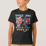 SPACE JAM™ TUNE SQUAD™ VS Monstars Roster Graphic T-Shirt<br><div class="desc">Check out this exciting roster graphic featuring TUNE SQUAD™ VS Monstars! Wear this on a t-shirt,  tote bag,  or decorate with a fun throw pillow! Shop this design on even more custom Zazzle gifts!</div>