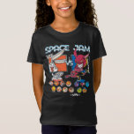SPACE JAM™ TUNE SQUAD™ VS Monstars Roster Graphic T-Shirt<br><div class="desc">Check out this exciting roster graphic featuring TUNE SQUAD™ VS Monstars! Wear this on a t-shirt,  tote bag,  or decorate with a fun throw pillow! Shop this design on even more custom Zazzle gifts!</div>