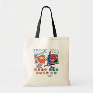 SPACE JAM™ TUNE SQUAD™ VS Monstars Roster Graphic Tote Bag