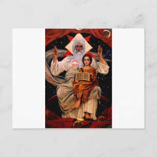 Space Jesus Postcard
