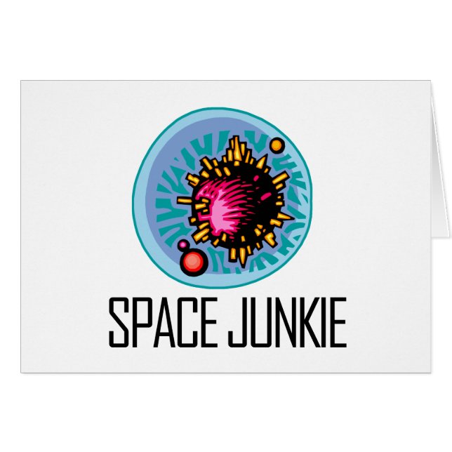 Space Junkie Asteroid (Front Horizontal)