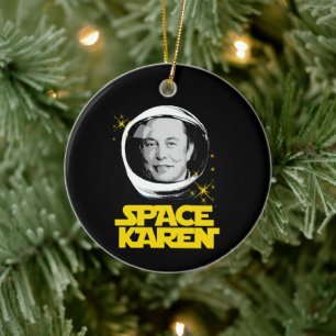 SPACE KAREN CERAMIC ORNAMENT