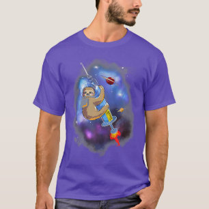 Space ketamine sloth anesthesia critical care Emer T-Shirt