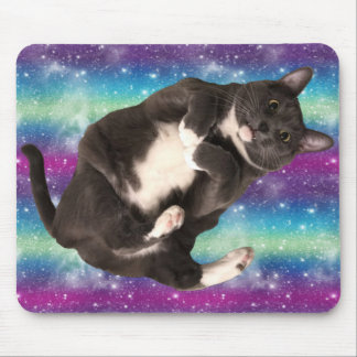 Space Kitty Mouse Pad