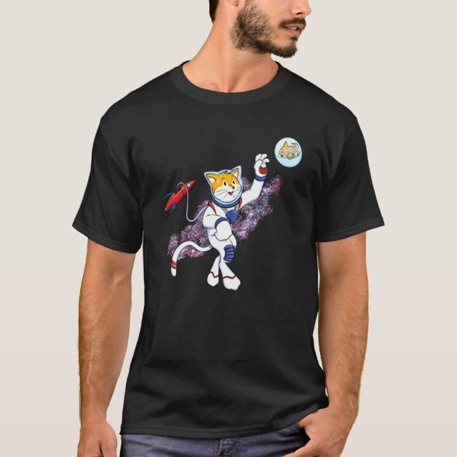 Space Kitty T-Shirt (Front)