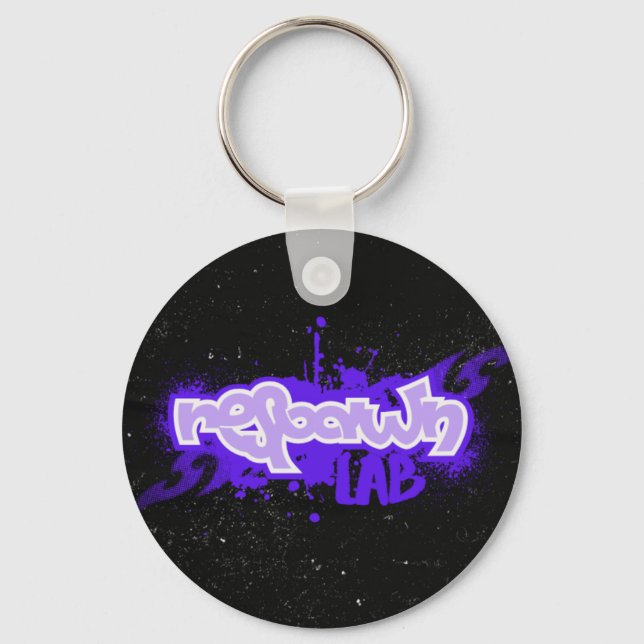 space lab  keychain (Front)