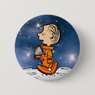 SPACE   Linus 2 Inch Round Button