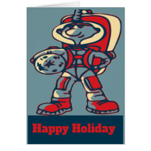 Space Man Holiday, edit text