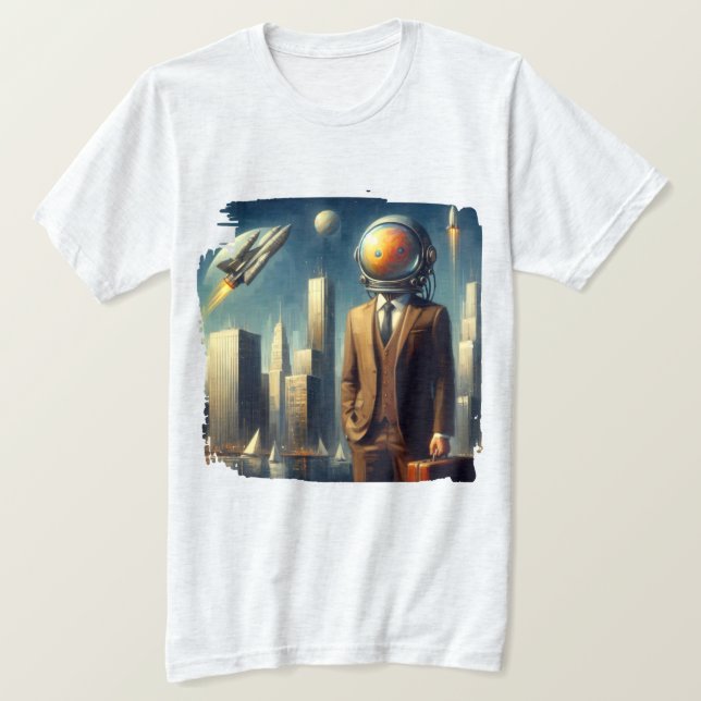 Space man T-Shirt (Design Front)
