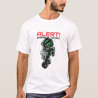 Space Man T-Shirt Design