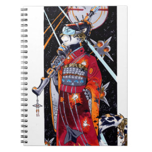 Space Marine Kimono Jaguar Notebook! Notebook