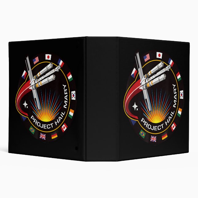 Space Mission Patch Binder (Background)