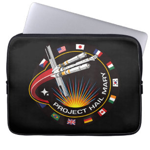 Space Mission Patch Laptop Sleeve
